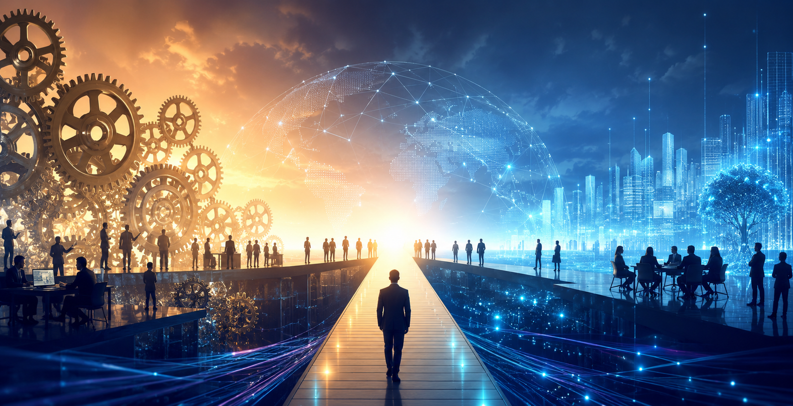 A path connecting industrial execution with a digitally intelligent enterprise