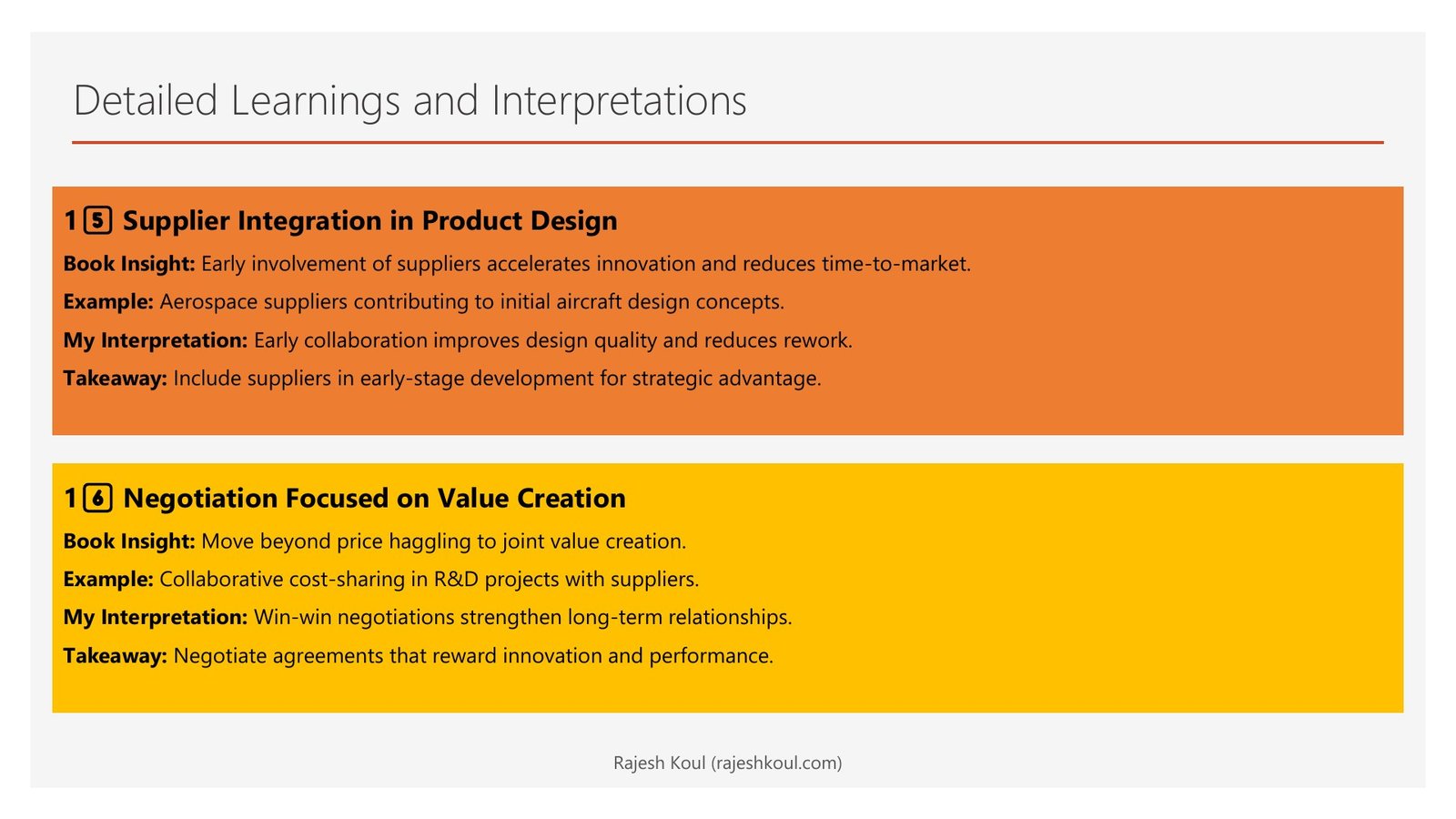 Balanced Sourcing review, page 10 of 14