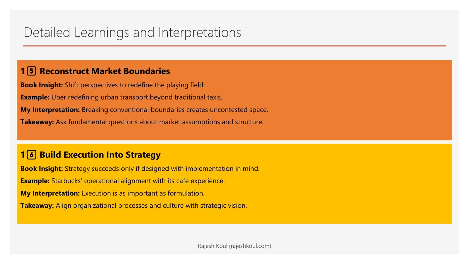 Blue Ocean Strategy review, page 10 of 14