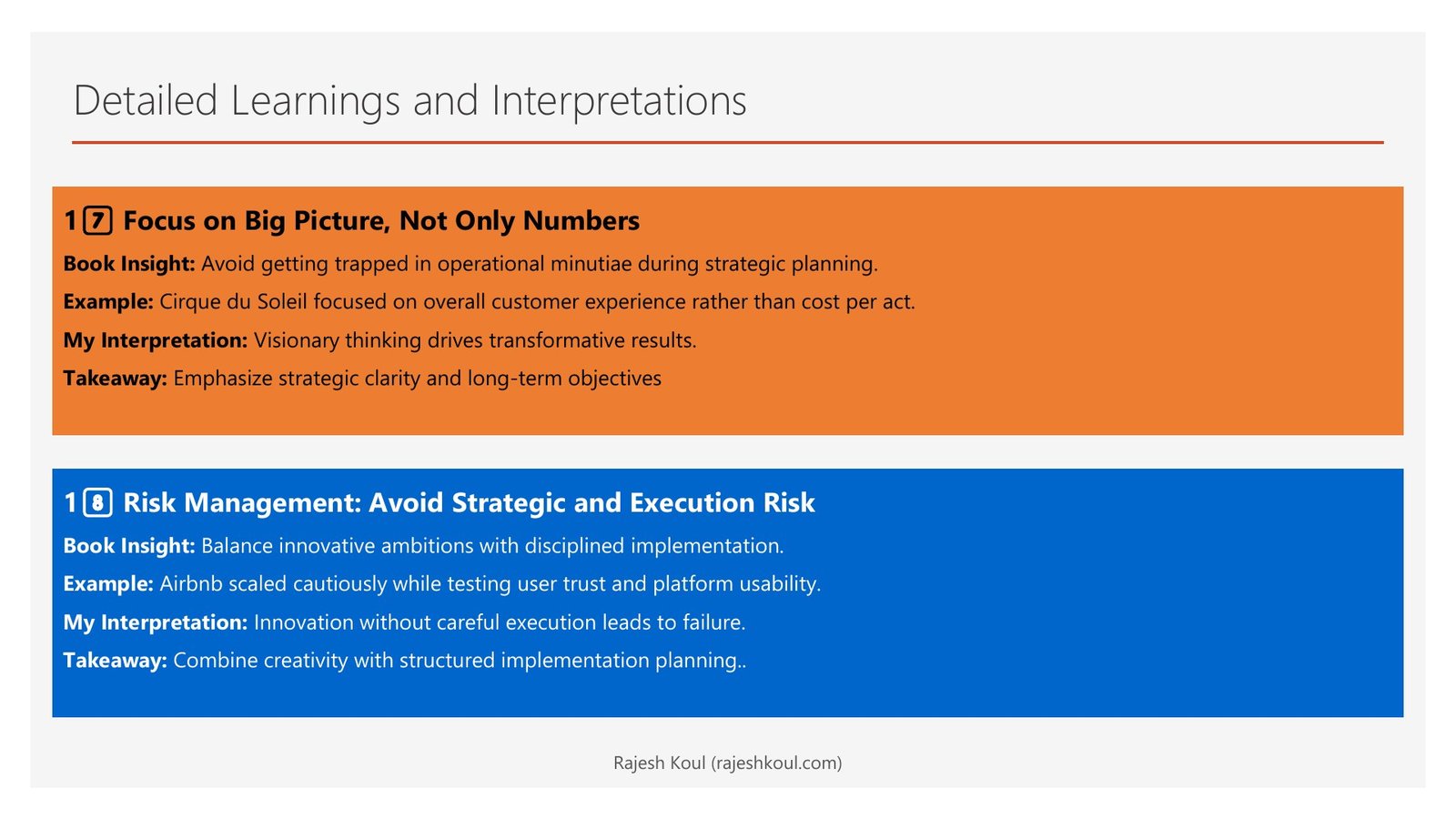 Blue Ocean Strategy review, page 11 of 14