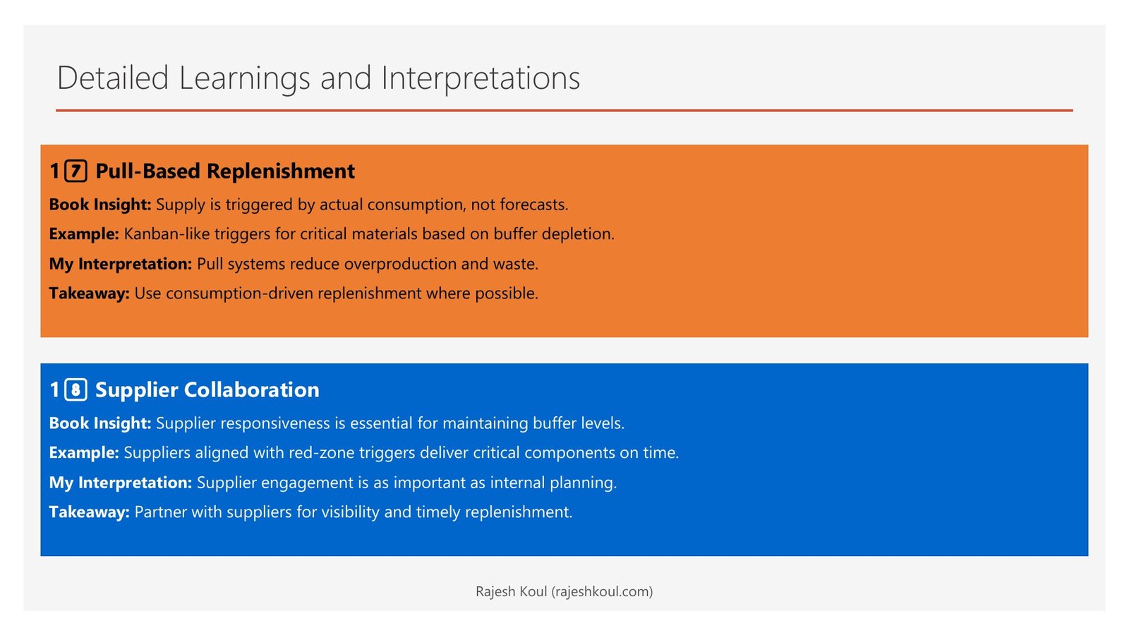 Demand Driven Material Requirements Planning review, page 11 of 14