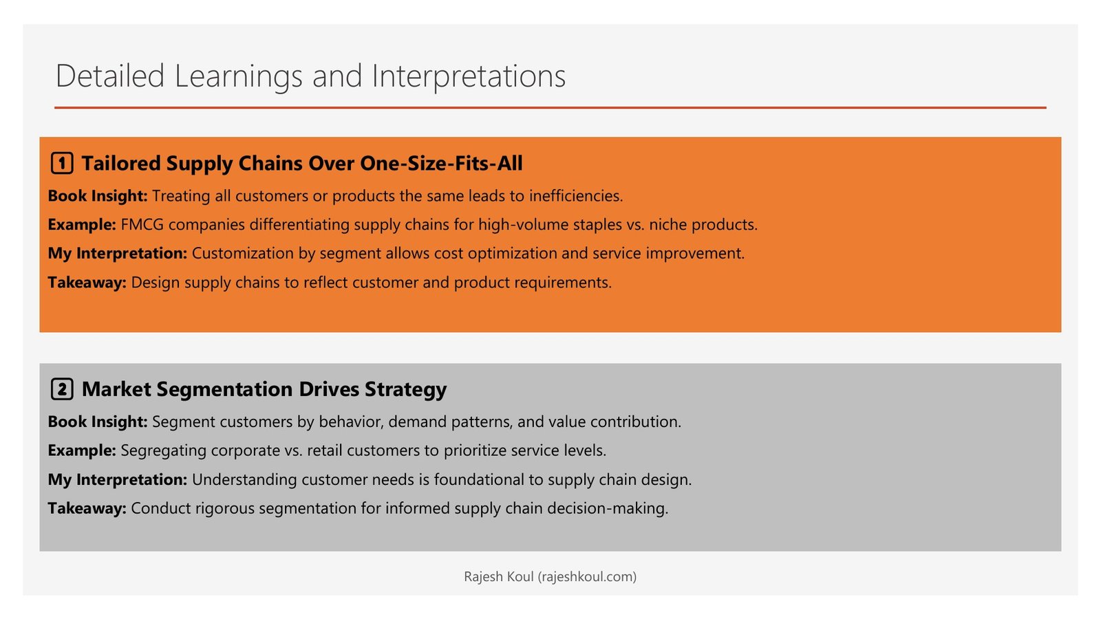 Dynamic Supply Chains review, page 3 of 14