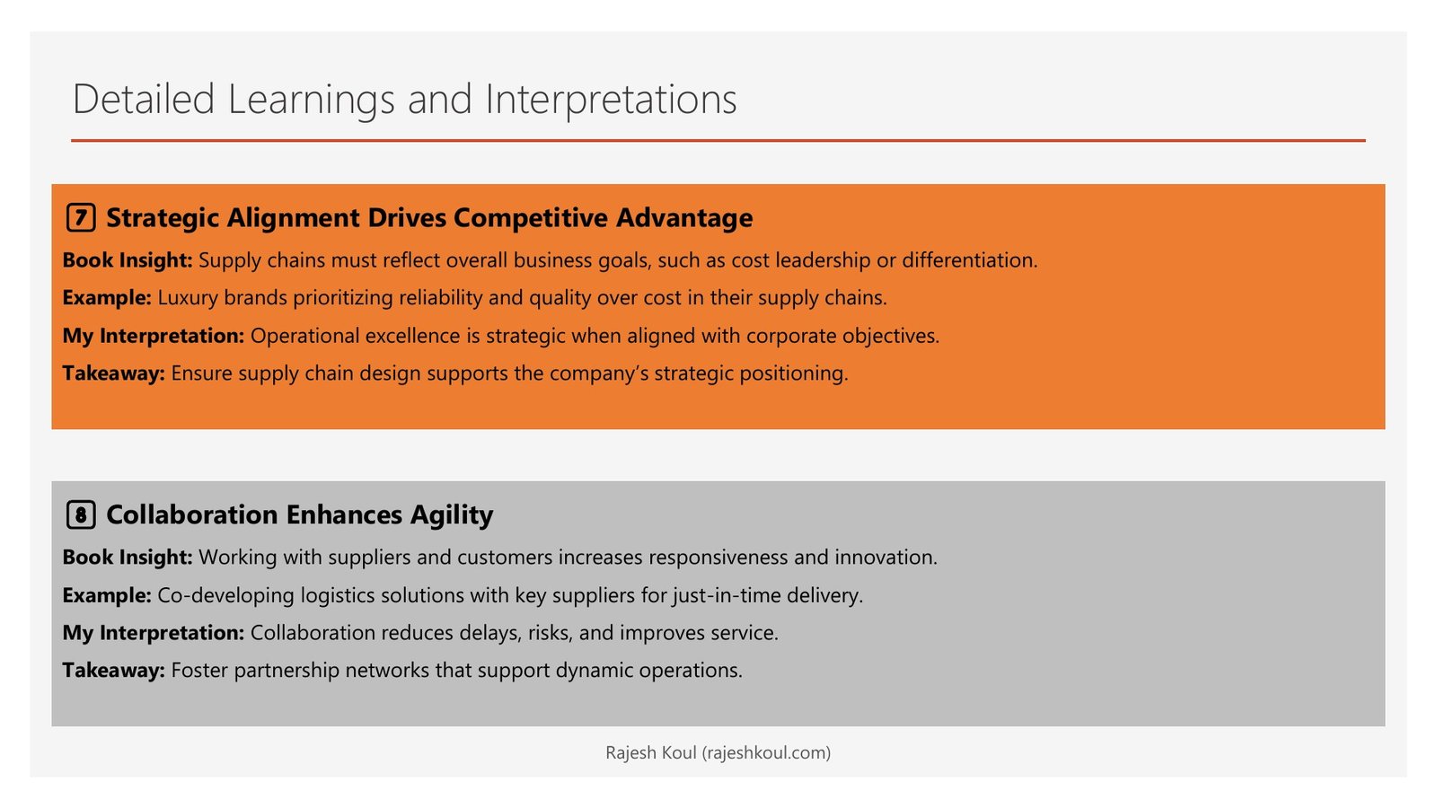 Dynamic Supply Chains review, page 6 of 14