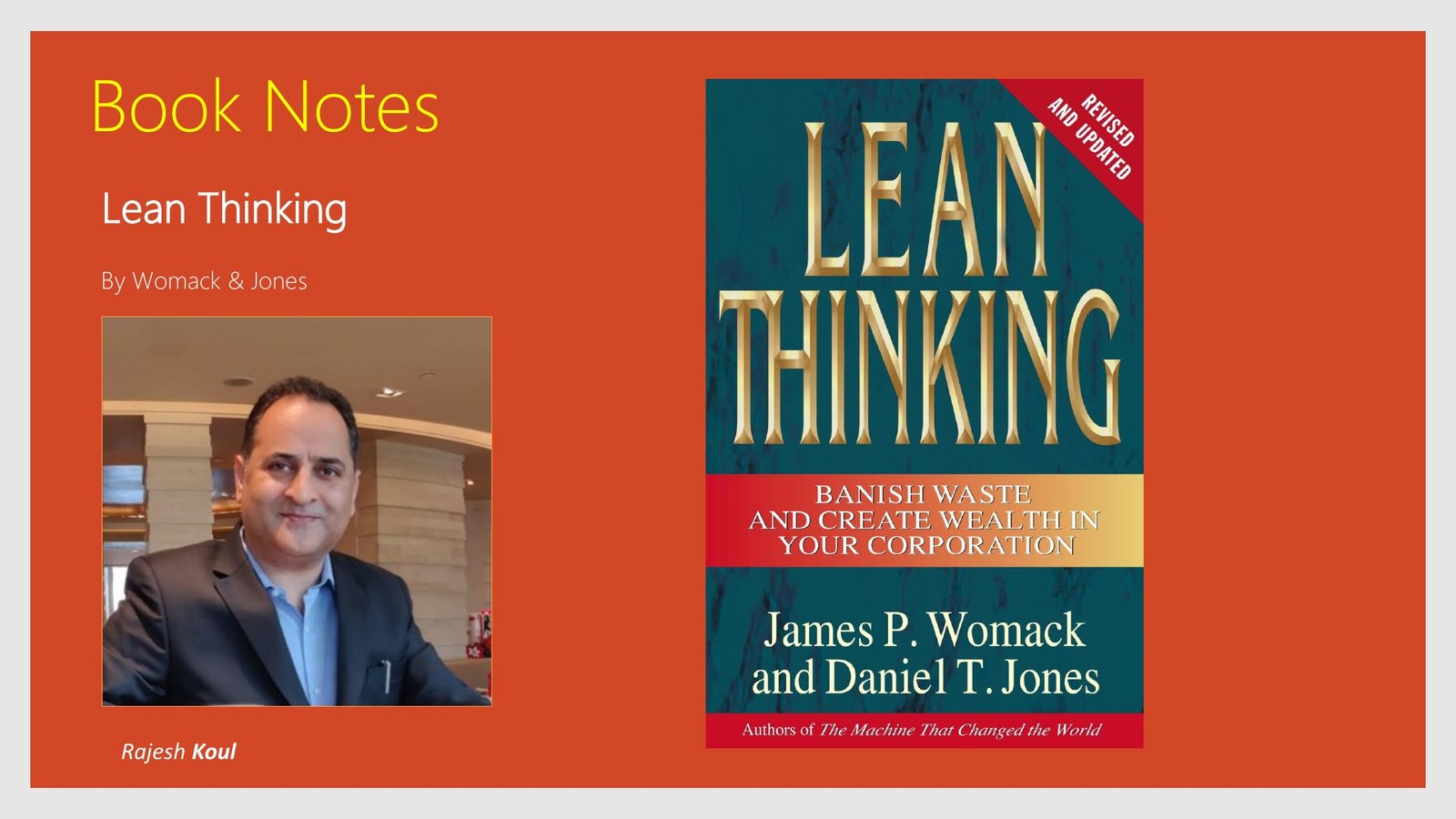 Lean Thinking review, page 1 of 14