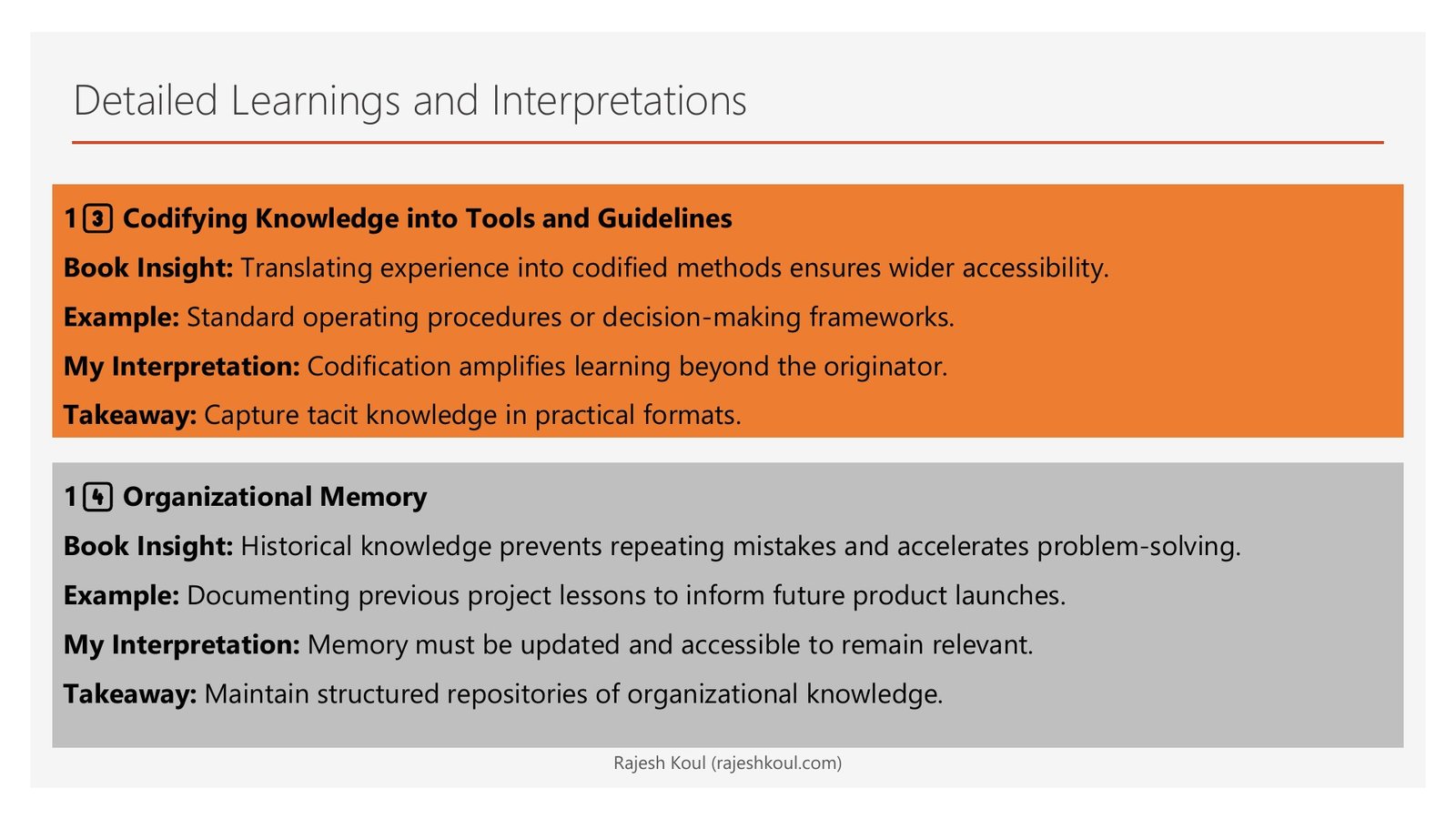 Learning in Action review, page 9 of 14