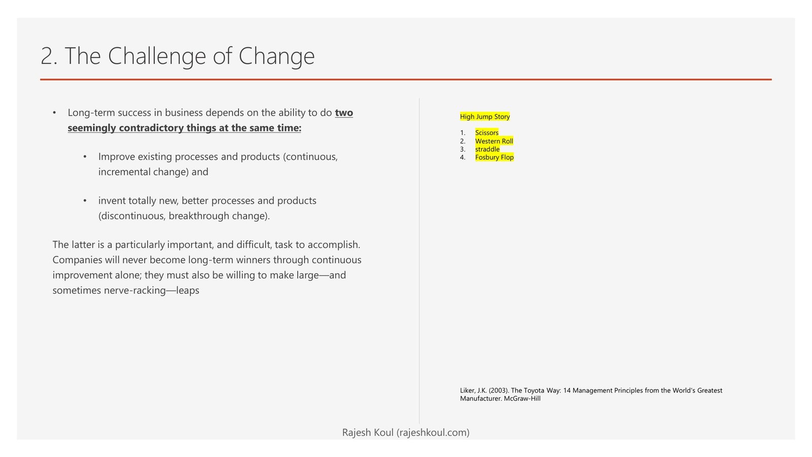 Reinventing Strategy review, page 3 of 3