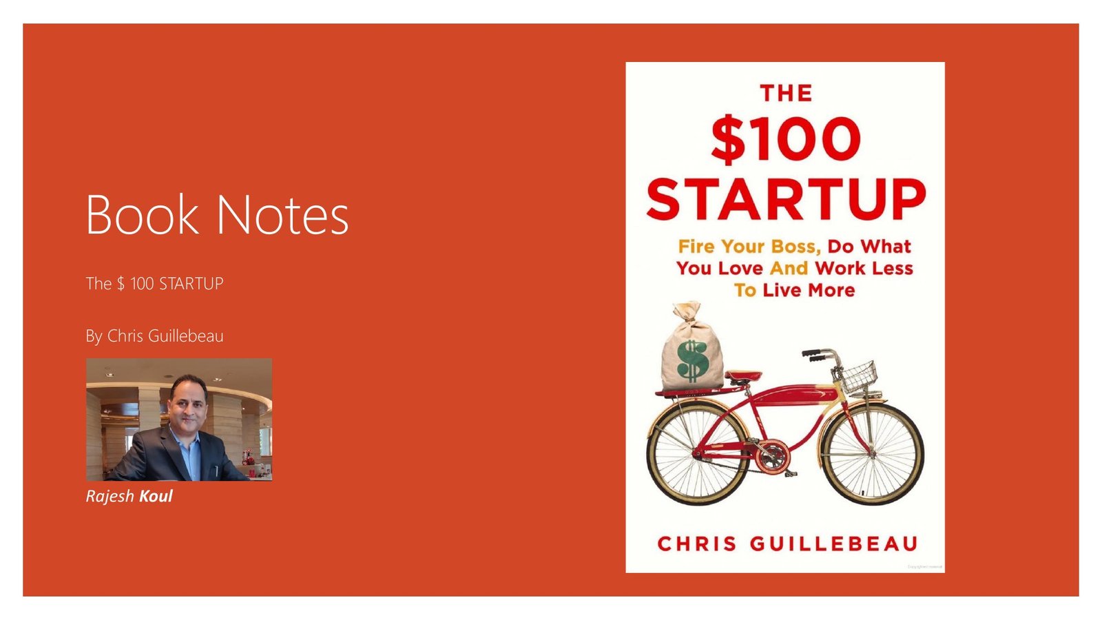 The $100 Startup review, page 1 of 16